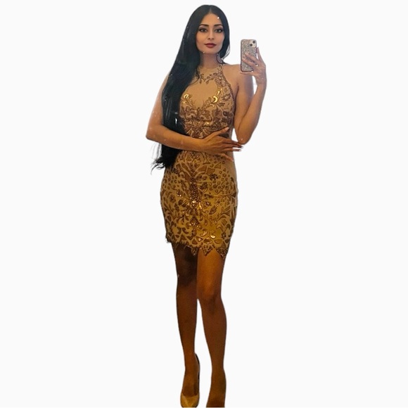 Ema Savahl Hand Painted Couture Dress For Valiant Paris, size Small - Picture 6 of 7